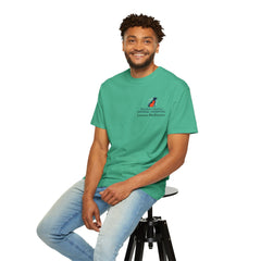 Lauren McGowan Front Logo Back Graphic Baldwin Harbor Animal Hospital "Who Let the Dogs Out?" Tee