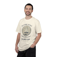 Hempstead Bay Sailing Club T‑Shirt — Flying Scot Hempstead Bay Vintage Sailboat Tee