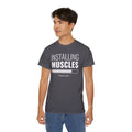 Installing Muscles Please wait, Graphic Unisex Ultra Cotton Tee