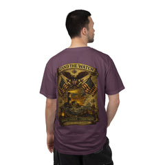 Stand the Watch Lighthouse Series T-Shirt — Patriotic Lighthouse Graphic Tee