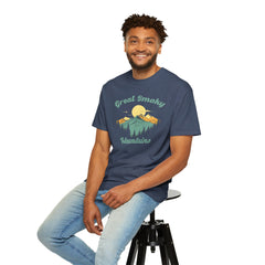Great Smoky National Park National Park Graphic, Comfort Colors Soft Relaxed Fit Unisex Garment-Dyed T-shirt