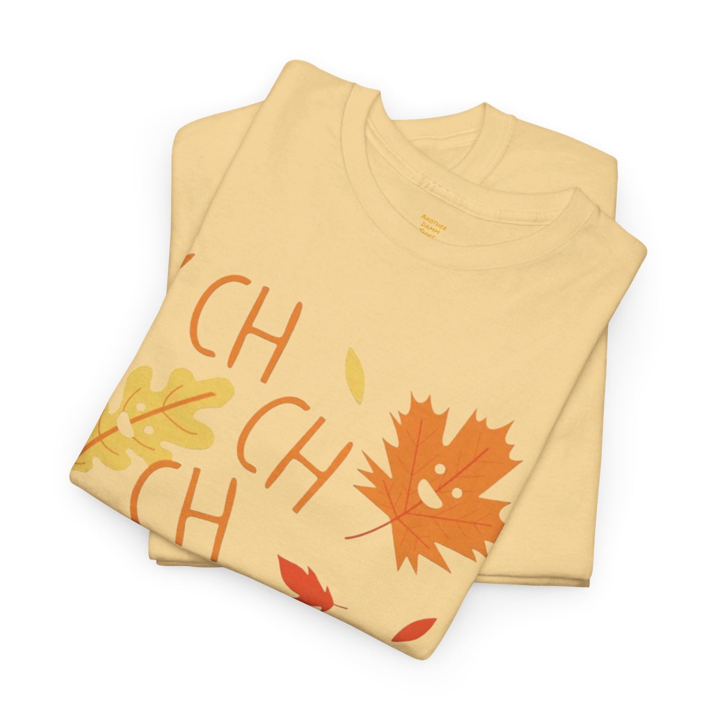 Changes Fall Leaves Graphic - Unisex Heavy Cotton Tee