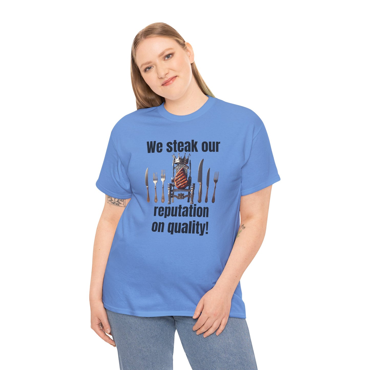 Butcher We steak our reputation on quality! - Unisex Tee