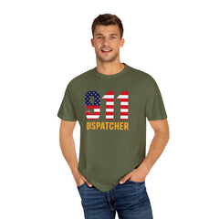 Vintage 911 Dispatcher Garment Dyed T-Shirt