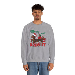 Dachsund Christmas - Unisex Heavy Blend™ Crewneck Sweatshirt