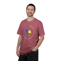 Blue French Horn & Yellow Umbrella T-Shirt — HIMYM Fan Tee