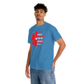 Memorial Day Poppy Tee, For Those Who Fought For Me, Unisex Cotton Tee