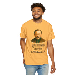 Louis Pasteur Portrait Tee – "I didn't create germs, I just warned you about them."