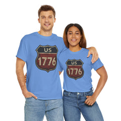 Vintage USA Pride Tee - 1776 Unisex Heavy Cotton Tee