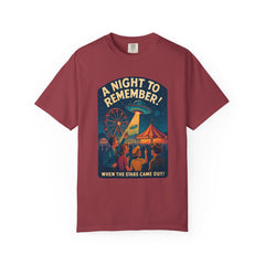 A Night to Remember! Vintage Style Unisex T-Shirt, Retro Graphic Tee, Fun Carnival Shirt, Summer Festival Top, Unique Gift