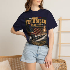 USS Tecumseh SSBN-628 Submarine T-Shirt — Forty One for Freedom Patriotic Navy Tee
