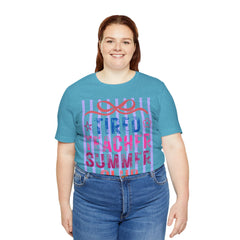 Tired Teacher Summer Club Tee