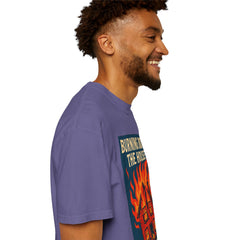Retro Music-Inspired Unisex T-Shirt - Burning Down the House Design