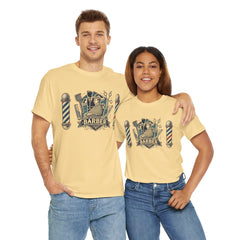 Vintage Barber - Graphic Unisex Heavy Cotton Tee