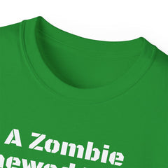 Amputee Zombie Chewed It Off Tee