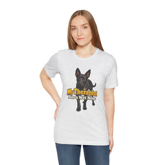 My Therapist Has A Wet Nose Personalized with your dog(s) image T-Shirt