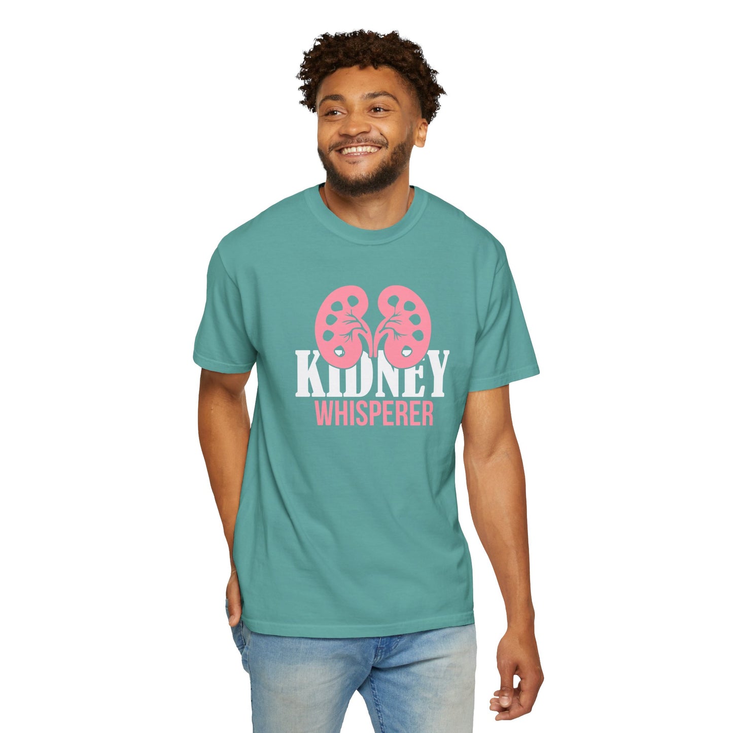 Kidney Whisperer Graphic Unisex Garment-Dyed T-shirt