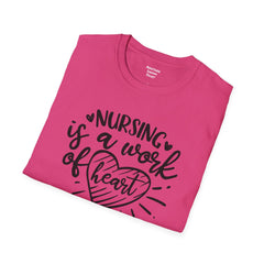Nurse Quote - Unisex Softstyle T-Shirt | Nurse Awareness, Medical Apparel, Gift For Her, Scrubs Lover, Hospital Staff Gift, Registered Nurse