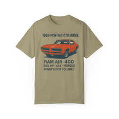 Retro Pontiac 1969 GTO Judge - Unisex Comfort Colors Garment Dyed T-Shirt