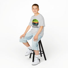 Cousin Saurus Rex Kids Tee - Fun Dino T-Shirt, Kids Birthday Gift, Toddler Dino Merchandise, Summer Playwear, Adventure Clothing