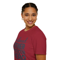 Husband Father Protector Hero Unisex Softstyle T-Shirt