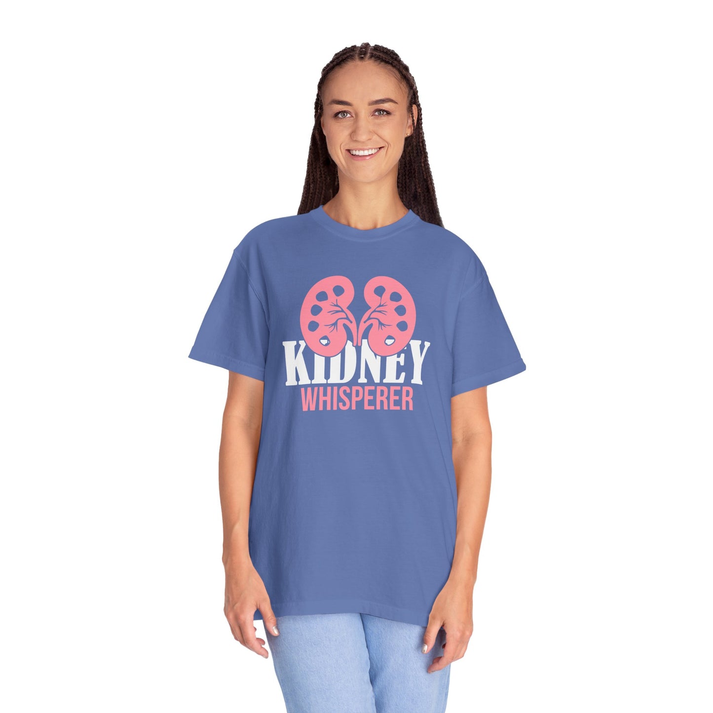 Kidney Whisperer Graphic Unisex Garment-Dyed T-shirt