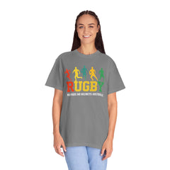 Rugby Players Rainbow Graphic T-Shirt