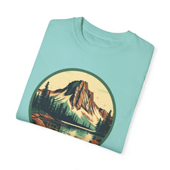 Glacier National Park Graphic, Comfort Colors Soft Relaxed Fit Unisex Garment-Dyed T-shirt