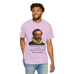 Kepler Coffee Quote T-Shirt — Astronomy Nerd Vintage Portrait Tee
