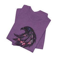 Nature-Inspired Eagle Tee, Boho Style Shirt for Outdoor Lovers, Perfect for Birthdays, Festivals, or Everyday Wear