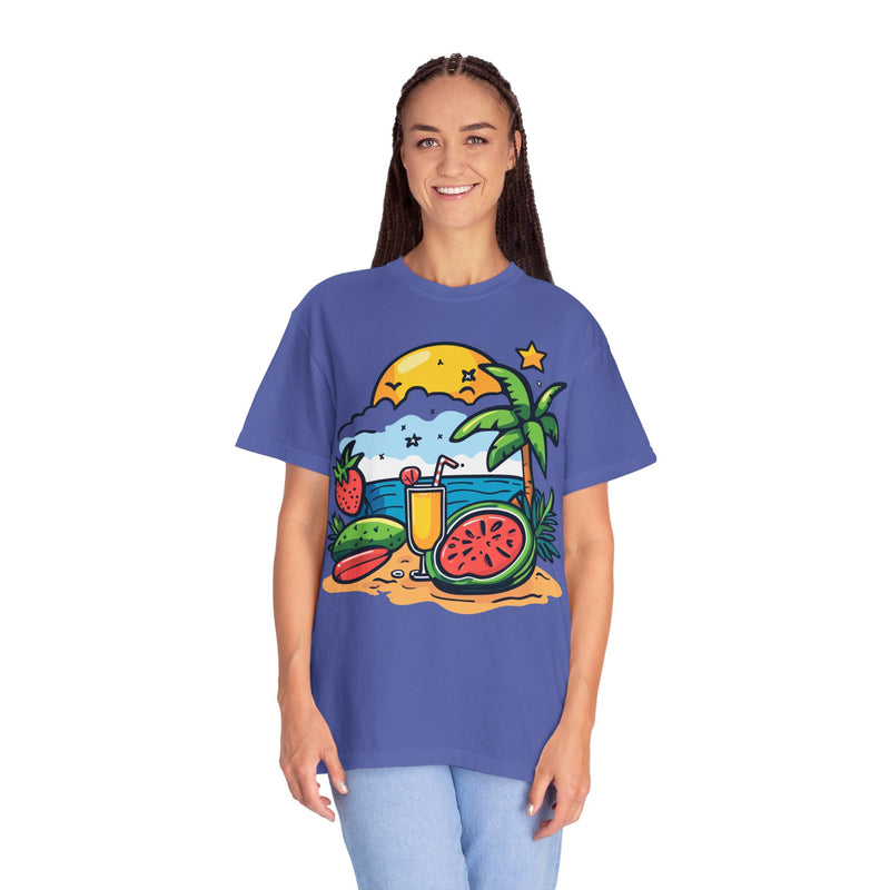 Tropical Vibes Unisex T-Shirt - Summer Fun Design