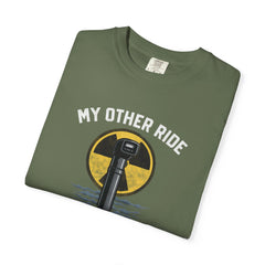 Submarine Periscope T-Shirt — "My Other Ride Had a Periscope & a Nuclear Reactor"