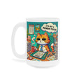 Monday Cat Quote Ceramic Mugs (11oz\15oz\20oz)