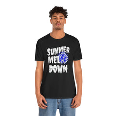 Summer Meltdown Graphic Tee — "Summer Melt Down" Sun Design