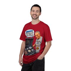 Grill Master Grandpa Funny BBQ T-Shirt — "Whoops! Pretending to Grill for a Photo" Graphic Tee