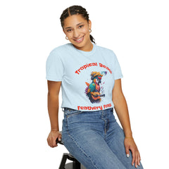Tropical Beats Graphic T-Shirt — Feathery Feats Design