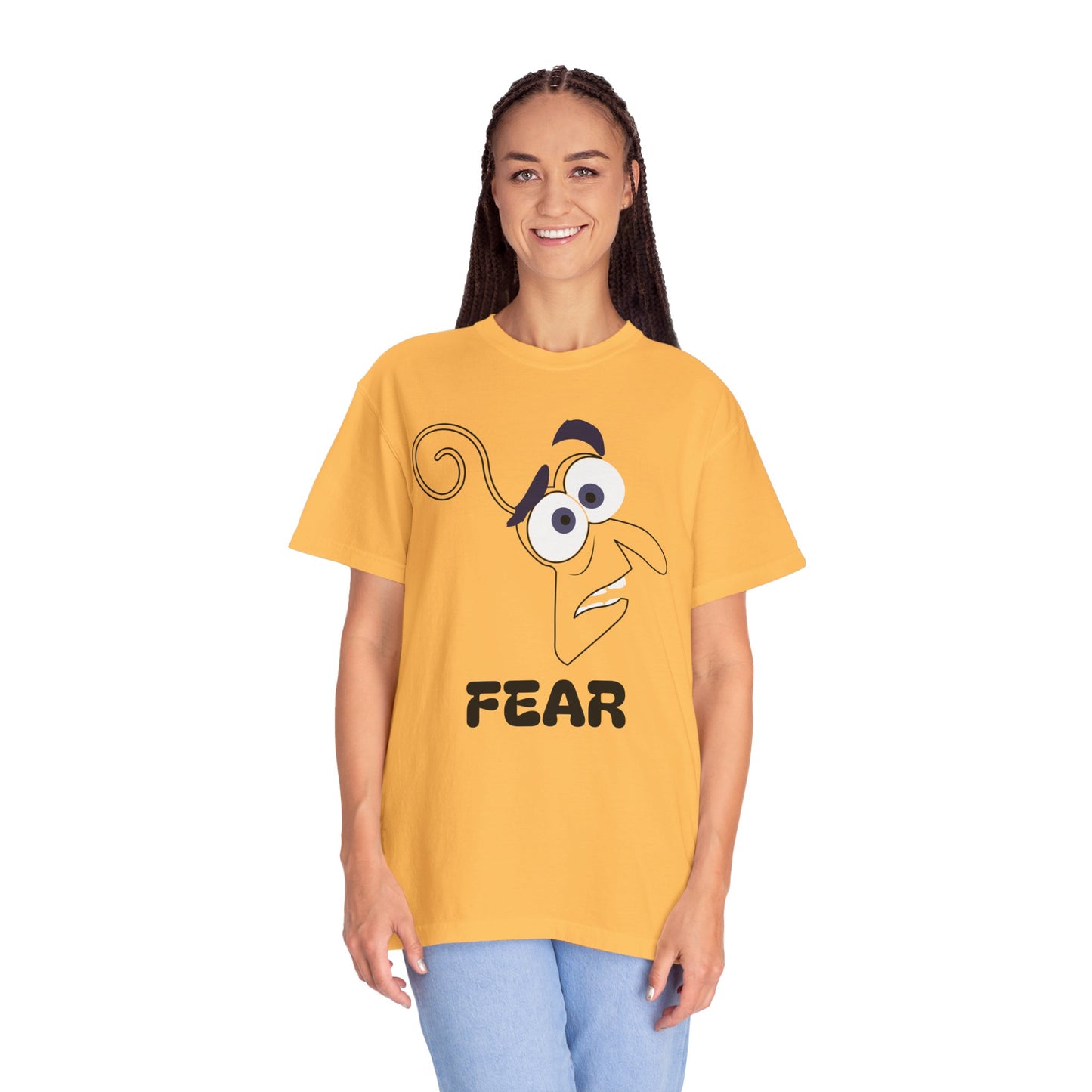 FEAR Emotion Graphic Unisex Comfort Colors Garment Dyed T Shirt