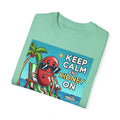 Keep Calm And Kidney On Graphic Unisex Garment-Dyed T-shirt