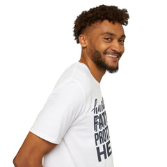 Husband Father Protector Hero Unisex Softstyle T-Shirt