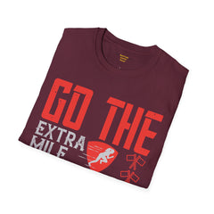 Go The Extra Mile Its Never Crowded Unisex Softstyle T-Shirt