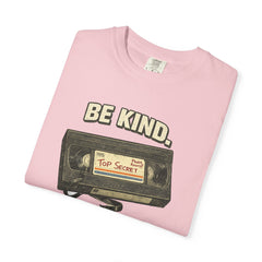 Be Kind Rewind Cassette T-Shirt — Retro 80s Vintage Tape Tee