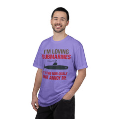 Submarine Lover Nautical Tee, Graphic Submarine Shirt | Summer Casual