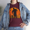 HAUNTED HOUSE ZOMBIE! Graphic Unisex Heavy Cotton Tee