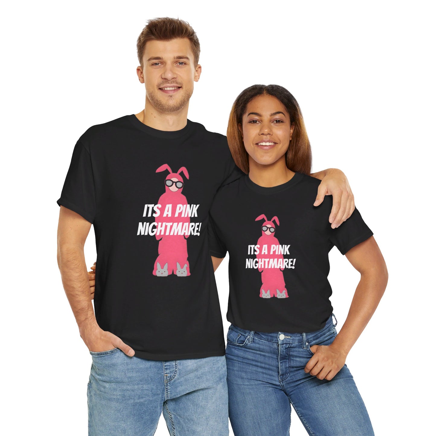 Ralphie Its a Pink Nightmare - Unisex Heavy Cotton Tee