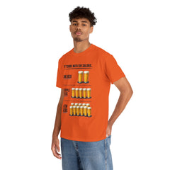 T-Shirt -  "A" School Math for Sailors Funny Beer Graphic Tee
