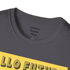 Hallo Future Pop Art Guy Unisex Softstyle T-Shirt