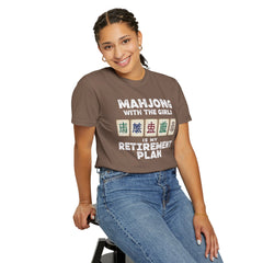 Mahjong Retirement Plan Unisex T-Shirt - Fun Gift for Friends