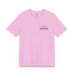 Dog Mom T-Shirt — Personalized Your Dog Image  Tee (Custom Name)