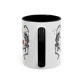 Who wants to Dance? Tis The Season White Ceramic Dancing Skeletons Mug