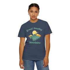Great Smoky National Park National Park Graphic, Comfort Colors Soft Relaxed Fit Unisex Garment-Dyed T-shirt